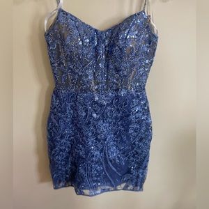 Periwinkle Prom Dress Size 4